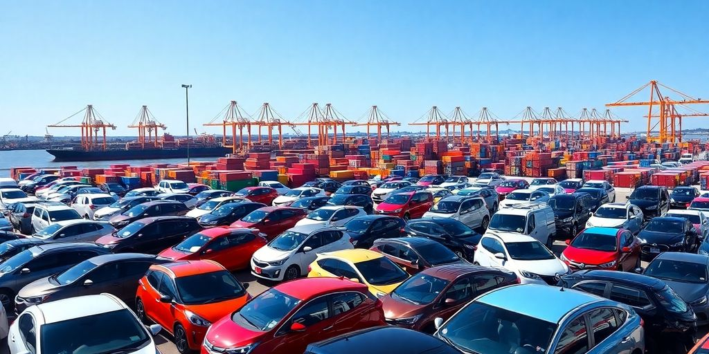 Why are 70,000 Chinese electric vehicles clogging the Brazilian port?