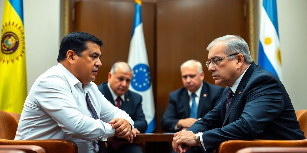 Venezuela accuses an Argentine officer of terrorism as relations deteriorate